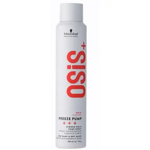 Osis+ Freeze Pump mocno utrwalający lakier włosów 200ml Schwarzkopf Professional