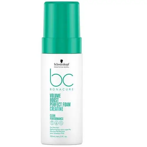 Schwarzkopf professional Schwarzkopf bc volume boost, perfekcyjna pianka dodająca objętości, 150ml