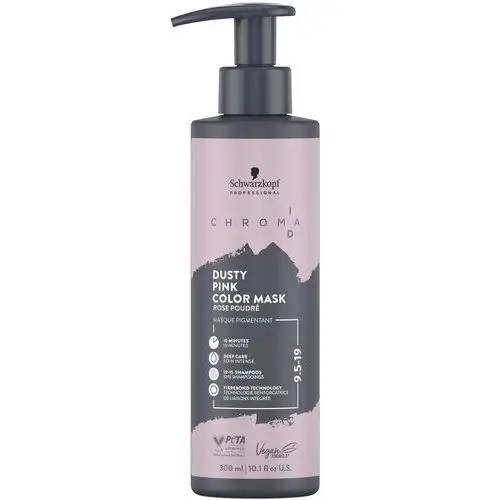 Schwarzkopf professional Schwarzkopf chroma id color mask - maska koloryzująca do włosów, 300ml 9.5-19 dusty pink