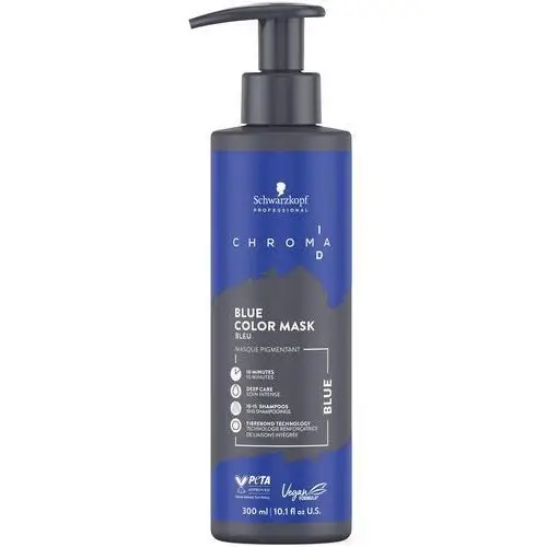 Schwarzkopf chroma id color mask - maska koloryzująca do włosów, 300ml blue