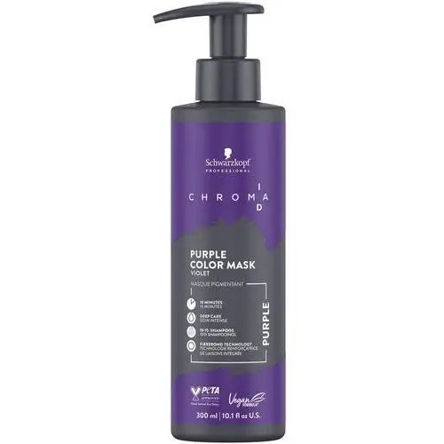 Schwarzkopf Chroma ID Color Mask - maska koloryzująca do włosów, 300ml Purple