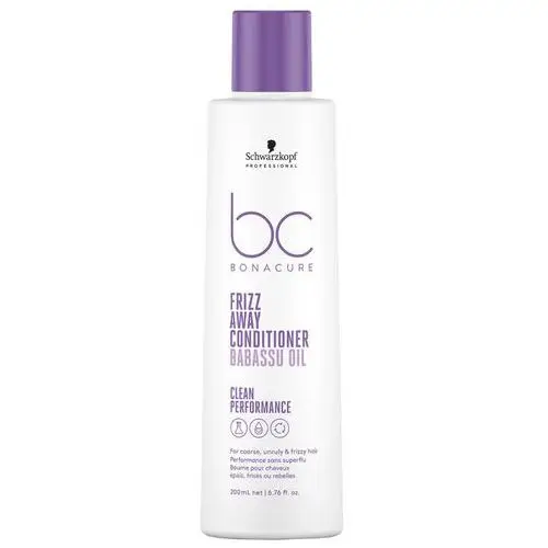 Schwarzkopf professional Schwarzkopf professinal bc bonacure, frizz away conditioner (200 ml)