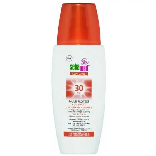 Sun care multi protect spray przeciwsłoneczny spf30 150 ml Sebamed