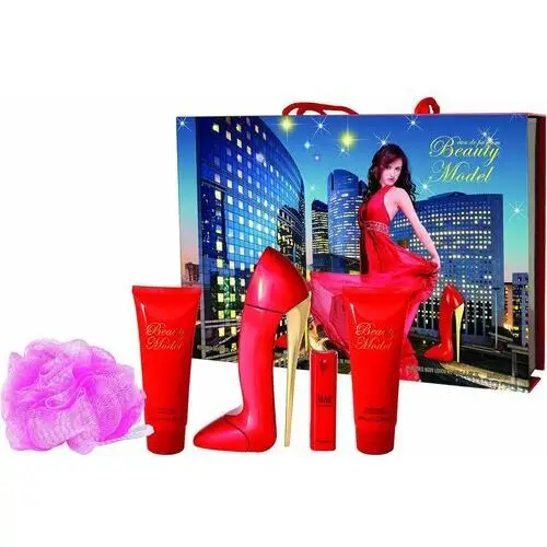 Sellion Red High Heel Beauty Model Woman Perfum, Zestaw Kosmetyków, 5 Szt