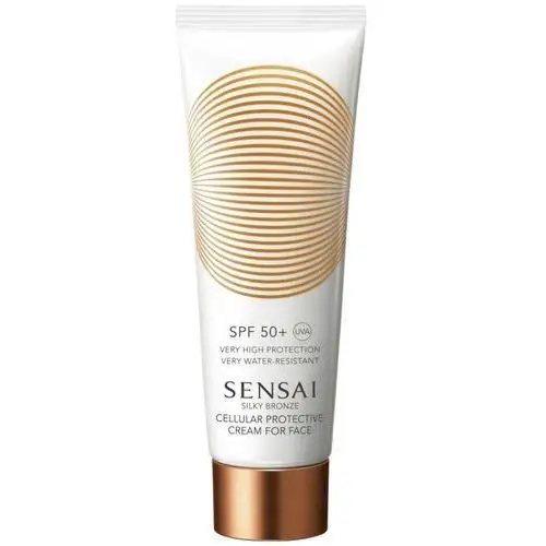 Silky bronze cellular protective cream for face spf 50+ (50ml) Sensai