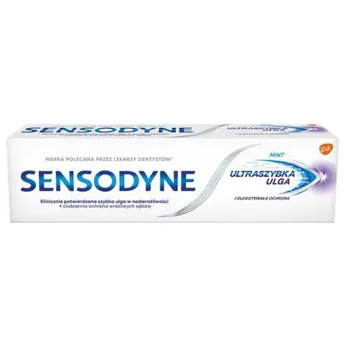 Ultraszybka ulga pasta do zębów z fluorkiem 75ml Sensodyne