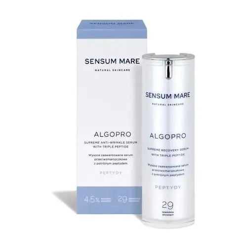 Sensum mare - algopro peptydy serum, 30ml - przeciwzmarszczkowe serum do twarzy