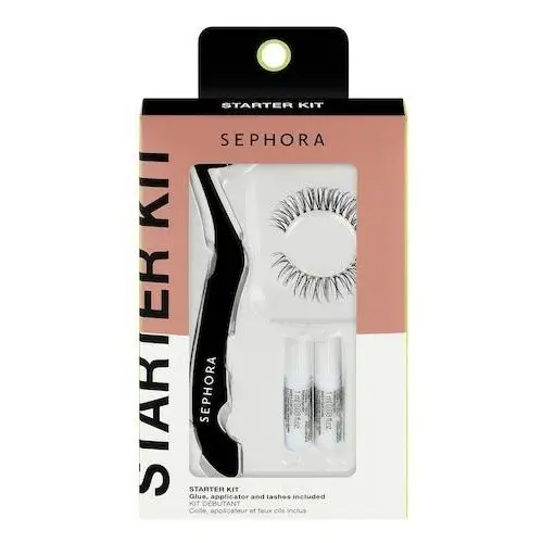 Sephora collection Natural effect false lashes starter kit - zestaw sztucznych rzęs