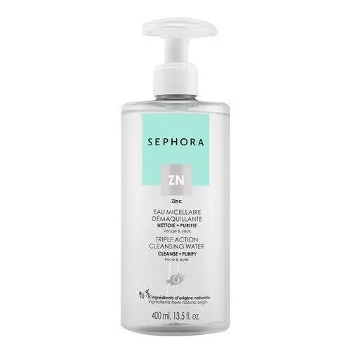 Triple action cleansing water - oczyszczająca woda micelarna Sephora collection