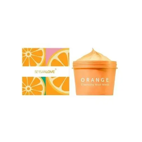 SERSANLOVE - Cleansing Mud Mask Orange, 100g - Pomarańczowa oczyszczająca maseczka z glinką