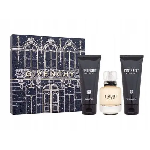 Set Givenchy L'Interdit Damska woda perfumowana 50ml balsam do ciała 75ml