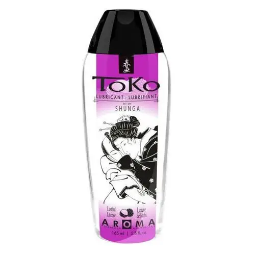 Toko - aromatyzowany lubrykant na bazie wody - lichi (165ml) Shunga