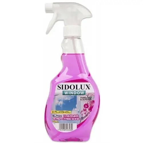 Sidolux nano code flower window cleaner 500 ml