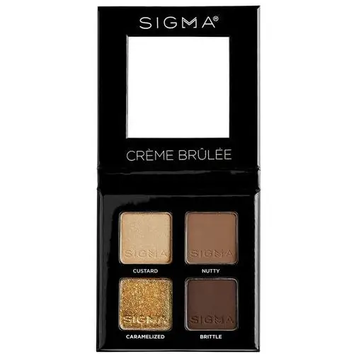 Sigma beauty crème brûlée eyeshadow quad (4 g)