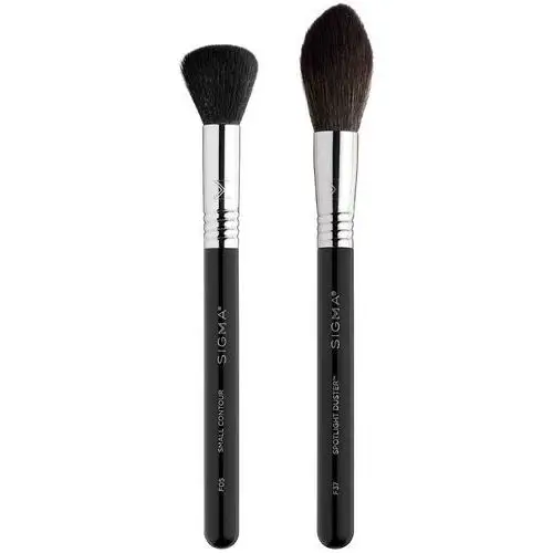 Sculpt + glow makeup brush duo Sigma beauty