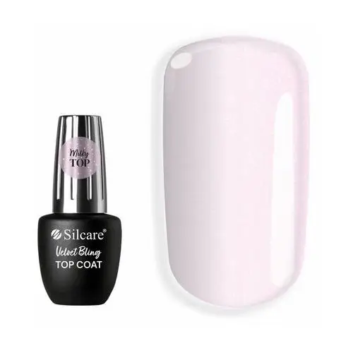 Top Coat Velvet Bling No Wipe Silcare Silcare