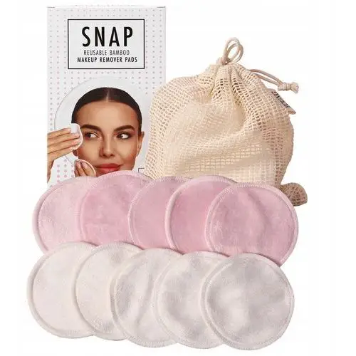 Sister Young Snap Make up Removal Pads - wielorazowe waciki do zmywania makijażu