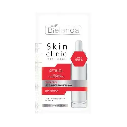 Skin clinic professional retinol maseczka liftingująco- regenerująca, 8 g Bielenda skin clinic professional