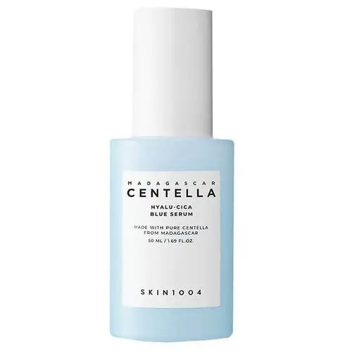 SKIN1004 - Madagascar Centella HYALU-CICA Blue Serum - Nawilżające serum do twarzy z wąkrotą azjatycką i kwasem hialuronowym, 50 ml