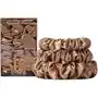 Slip pure silk back to basics assorted scrunchies - light brown Sklep