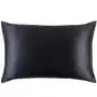 Pure silk queen pillowcase black Slip Sklep