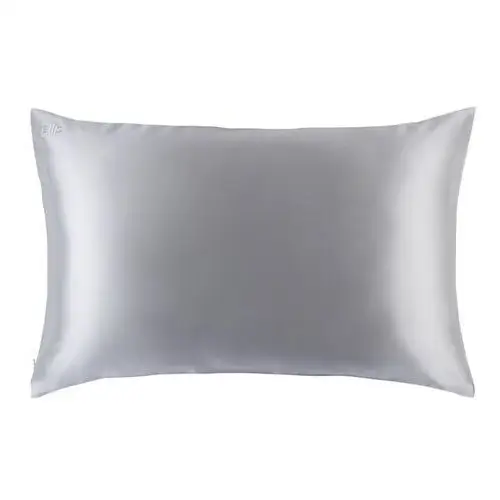Slip pure silk queen pillowcase silver