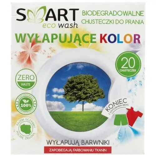 Chusteczki do prania wyłapujące kolor 1 szt Smart Eco Wash