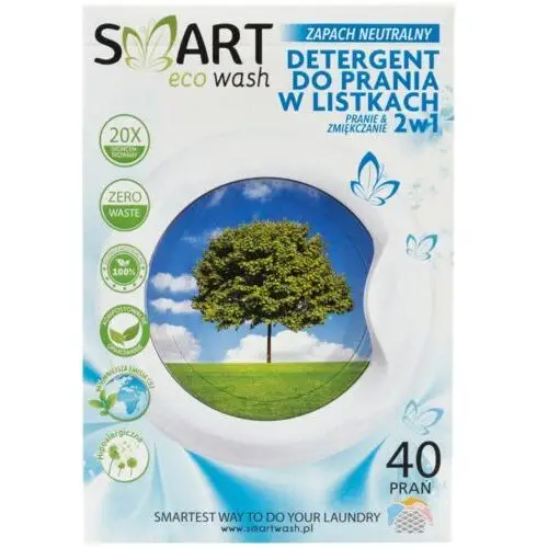 Detergent ekologiczny do prania neutralny duży 120 g Smart Eco Wash