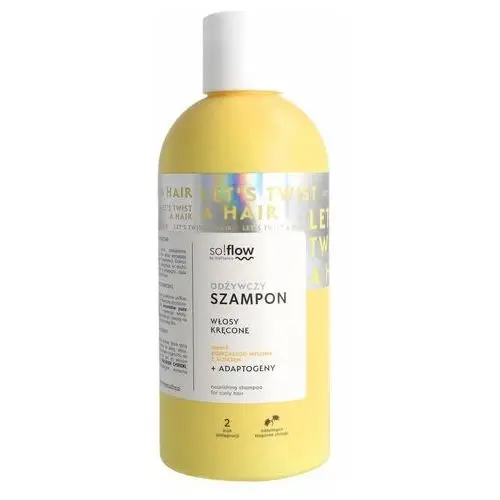 So!Flow - Szampon odżywczy do włosów kręconych melon, aloes, 400ml