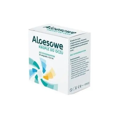 Aloesowe krople do oczu 0,4ml x 20 ampułek