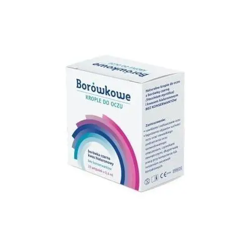 Solinea Borówkowe krople do oczu 0,4ml x 20 ampułek