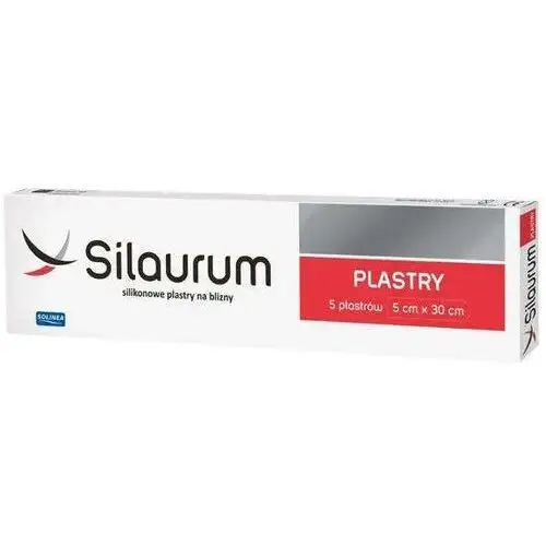 Silaurum silikonowe plastry na blizny 5 sztuk