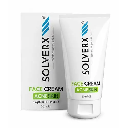 Acne skin face cream krem do twarzy do skóry tłustej i trądzikowej Solverx