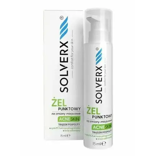 Solverx ACNE SKIN SPOT GEL Żel punktowy na zmiany miejscowe