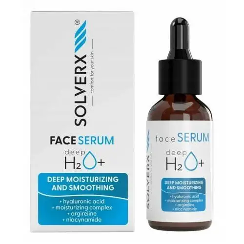 Deep h2o face serum serum do twarzy głęboko nawilżające Solverx