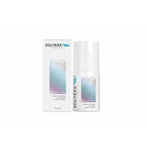 SOLVERX Face & Eyes Cream Krem na twarz i pod oczy Beauty Pearl Shine 30 ml