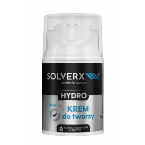 Solverx FOR MEN HYDRO FACE CREAM Nawilżający krem do twarzy dla mężczyzn