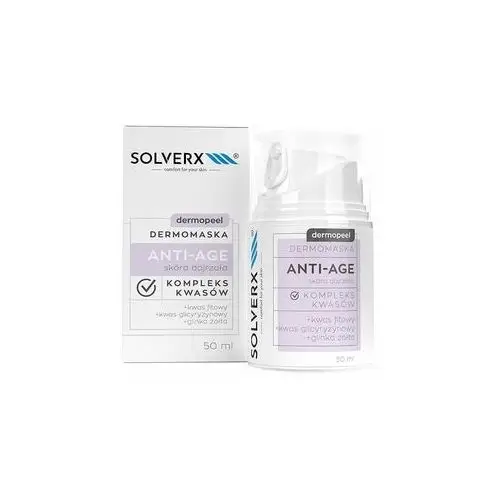 Solverx Maska do twarzy anti-age 50 ml dermopeel