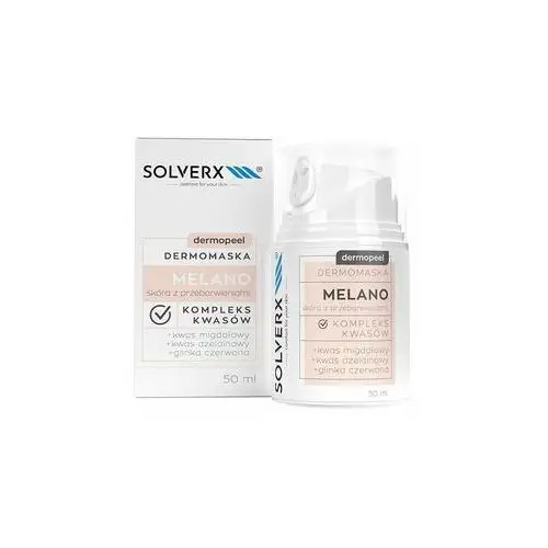 Maska do twarzy Melano 50 ml Solverx DERMOPEEL