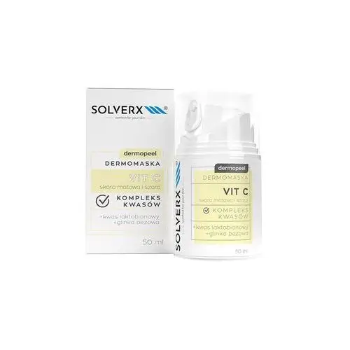 Maska do twarzy Wit C 50 ml Solverx DERMOPEEL