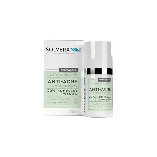 Peeling do twarzy z kwasem azelainowym 30 ml Solverx DERMOPEEL