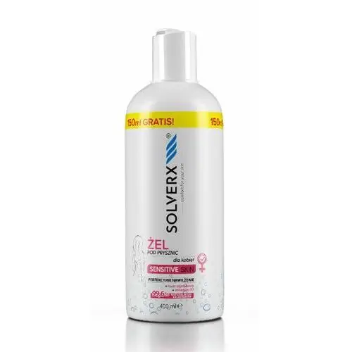 Solverx SENSITIVE SKIN BODY WASH GEL Żel do mycia ciała z kwasem azjatykowym