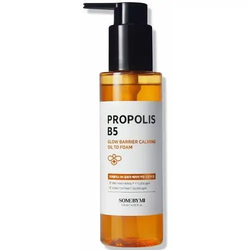 SOME BY MI - propolis B5 glow barrier calming oil to foam, 120ml - olejek do oczyszczania twarzy