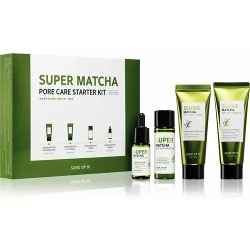 Some By Mi Super Matcha Pore Care zestaw upominkowy (do ściągnięcia porów i nadania skórze matowego wyglądu)