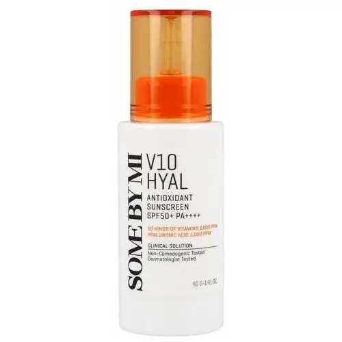 SOME BY MI - V10 Hyal Antioxidant Sunscreen, 40ml - nawilżający krem z filtrem