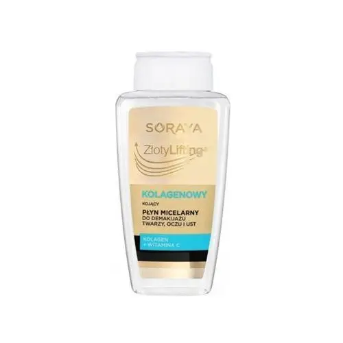 Soraya , golden lifting, kolagenowy płyn micelarny, 400ml