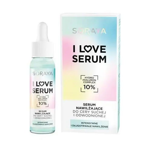 Soraya i love serum serum nawilżające do cery suchej i odwodnionej feuchtigkeitsserum 30.0 ml