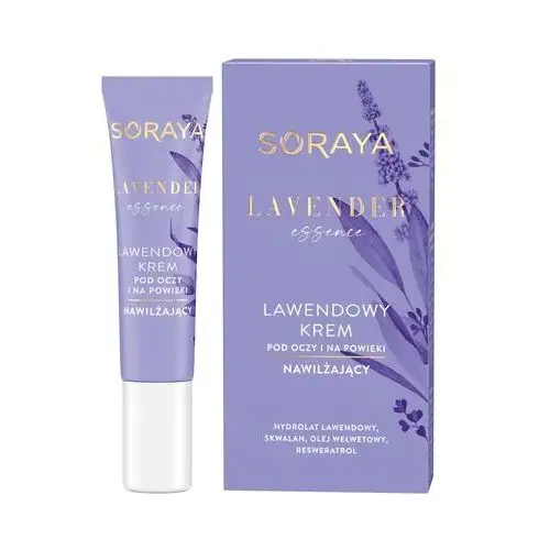 Soraya lavender essence, bogaty krem wygładzający pod oczy i na powieki gesichtscreme 15.0 ml