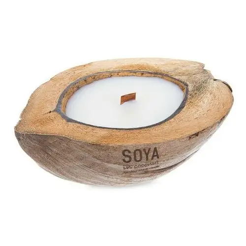 Świeca sojowa raw meditation meditation Soya in coconut