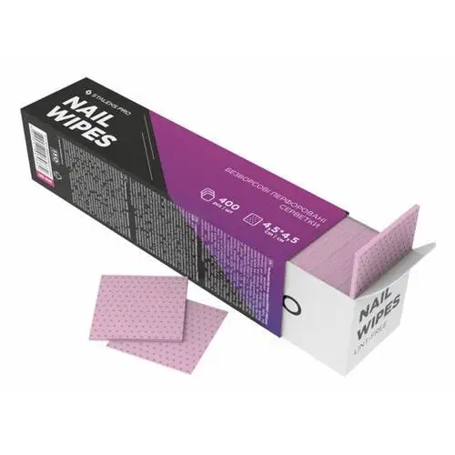 Staleks nail wipes perforowane waciki bezpyłowe